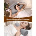 thumbnail image 4 of Almohada Cervical y Cilíndrica Ortopédica Desmontable de Espuma Viscoelástica para Aliviar Dolor de, 4 of 8