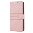 thumbnail image 3 of for Samsung Galaxy A32 5G Flip Case, Premium PU Leather Folio Flip with Design Card Slots Wrist Strap Shockproof Kickstand Magnetic Protective Girls Cover for Samsung A32 5G, Pink, 3 of 9
