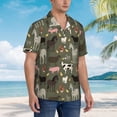 thumbnail image 5 of Easygdp Farm Animals Men's Hawaiian Shirts Print Lapel Short Sleeve for Beach, vacation, party, casual occasions - 3X-Large, 5 of 9
