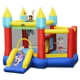 thumbnail image 1 of Gymax Inflatable Bounce House Slide Jumping Castle Ball Pit Tunnels Without Blower, 1 of 9