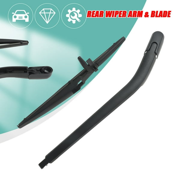 Rear Windshield Wiper Arm Blade Kit Fit for 2003-2009 Toyota 4Runner