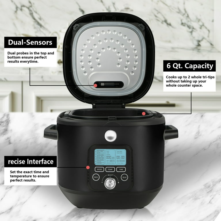 MAGNIFIQUE 6 Quart Sous Vide Cooker: The Ultimate Solution for Superbly  Cooked Meals Every Time, 8-in-1 to Steam, Bake, Roast, Sear, Sauté, Yogurt