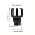 thumbnail image 2 of SUTENGDA Keyless Start Ignition Switch for Cars  Boats & RVs - 12V 50A  3-Pin  No Battery Required, 2 of 7