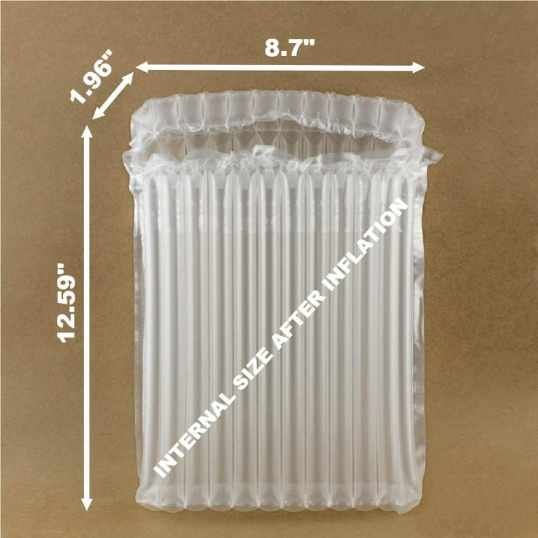 Inflatable Packaging TFT Screen Laptop Mobile HDD Tablet Air Bags Protection Air Sac For Shipping Courier Postal With Pump (14"-15.6" LAPTOP AIR SAC, PACK OF 50 (Including Pump