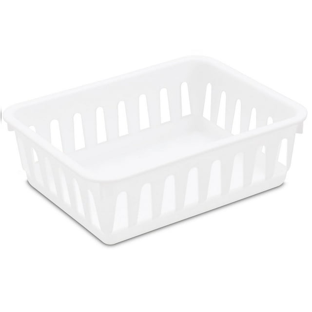 Sterilite White Mini Storage Tray