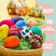 thumbnail image 3 of Joyfy 24 Pcs Easter Eggs Painting Kit DIY Easter Egg Decorating Craft Kit with Stickers and Stencils for Kids,Easter Egg Coloring,Home School Class Egg Crafts, 3 of 8