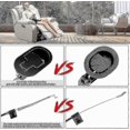 thumbnail image 5 of Adjustable Sofa Handle Replacement - 96cm Aluminum Alloy Armchair Spare Part for Recliners, 5 of 5
