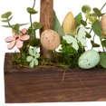 thumbnail image 6 of Northlight Floral and Foliage Triple Cross Easter Egg Decoration - 14", 6 of 7