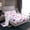 Pink Purple White 1261, variant on Western Cowgirl Boots Twin Sheet Sets,Ruatic Flower Cactus Twin Fitted Sheet,Farm Horse Horseshoe Flat Sheet For Child,Luxury Bedroom Decor,3 Pieces