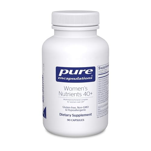 Pure Encapsulations Women's Nutrients 40+ - Multivitamina para mujeres mayores de 40 años para apoyar la salud del tracto urinario, la salud de las células mamarias y la integridad ocular* - con vitam