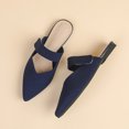 thumbnail image 1 of Mocasines sin espalda para mujeres pisos puntiagudos zapatos de mula mula mulas mulas mulas y zuecos para interiores al aire libre, 1 of 8