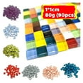 thumbnail image 4 of 90pcs (Approx. 80g/2.82oz) 1cm Square Glass Mosaic Tiles DIY Mosaic Craft Materials for Fun Handmade Glass Mosaic Stones, 4 of 7
