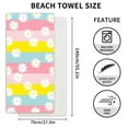 thumbnail image 3 of Yika Beach Blankets Beach Towel New-fine Fiber Beach Towel Printed Towel Beach Swimming Vacation Absorbent Towel, 3 of 7
