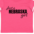 thumbnail image 4 of Inktastic Just a Nebraska Girl Born and Raised Girls Toddler T-Shirt, 4 of 5