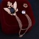 thumbnail image 4 of broche para hombre, broche de metal, clip de blusas, clips de bufanda, accesorios de clip, agujas de cristal, clips vintage, insignias de joyería, ramillete para mujer, 4 of 5