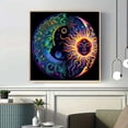 thumbnail image 5 of 5D Diamond Painting Kits for Adults, Sun and Moon Diamond Art Kits for Beginners DIY Full Drill Round Diamond Gem Art with Painting Kit Home Wall Decor Gifts 12x12inch, 5 of 7