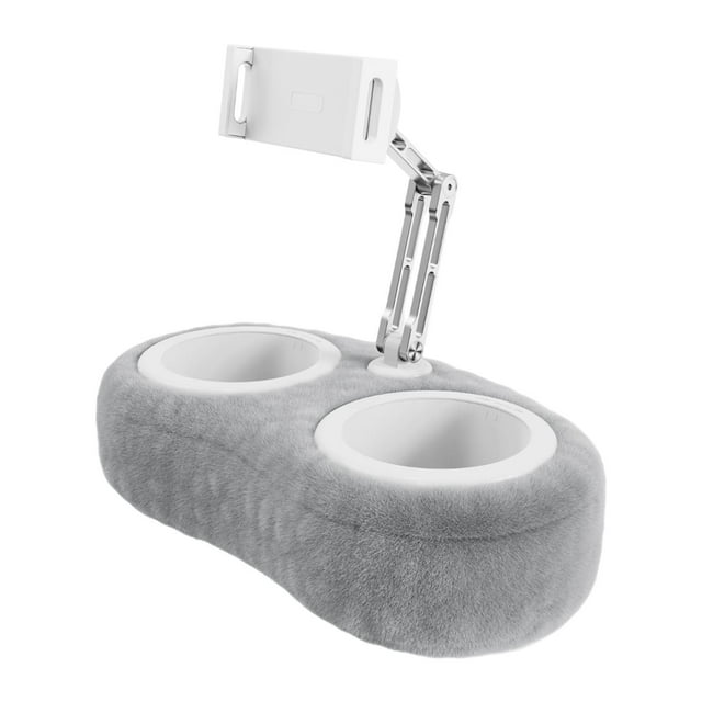 MERIGLARE Tablet Stand Multifunctional Foldable Phone Holder for Phones Reading Tablet Light gray