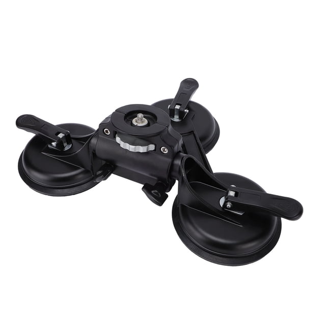 Soporte Triple Ventosas Montaje Para Automóvil Apto Para Cámara De Acción X5 X4 X3 Soporte De Montaje Con Ventosa Para Cámara DSLR Sin Espejo Capacidad De Carga De 20