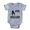 Heather Grey, variant on CafePress - Soccer Superhero - Cute Infant Baby Football Bodysuit