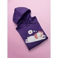thumbnail image 3 of Relaxing Pug In Love Hoodie Women -Smartprints Designs, Female 4X-Large, 3 of 4