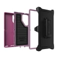 thumbnail image 3 of OtterBox Defender Pro Series Morning Sky Case and Holster For Samsung Galaxy S23 Ultra-Purple, 3 of 6