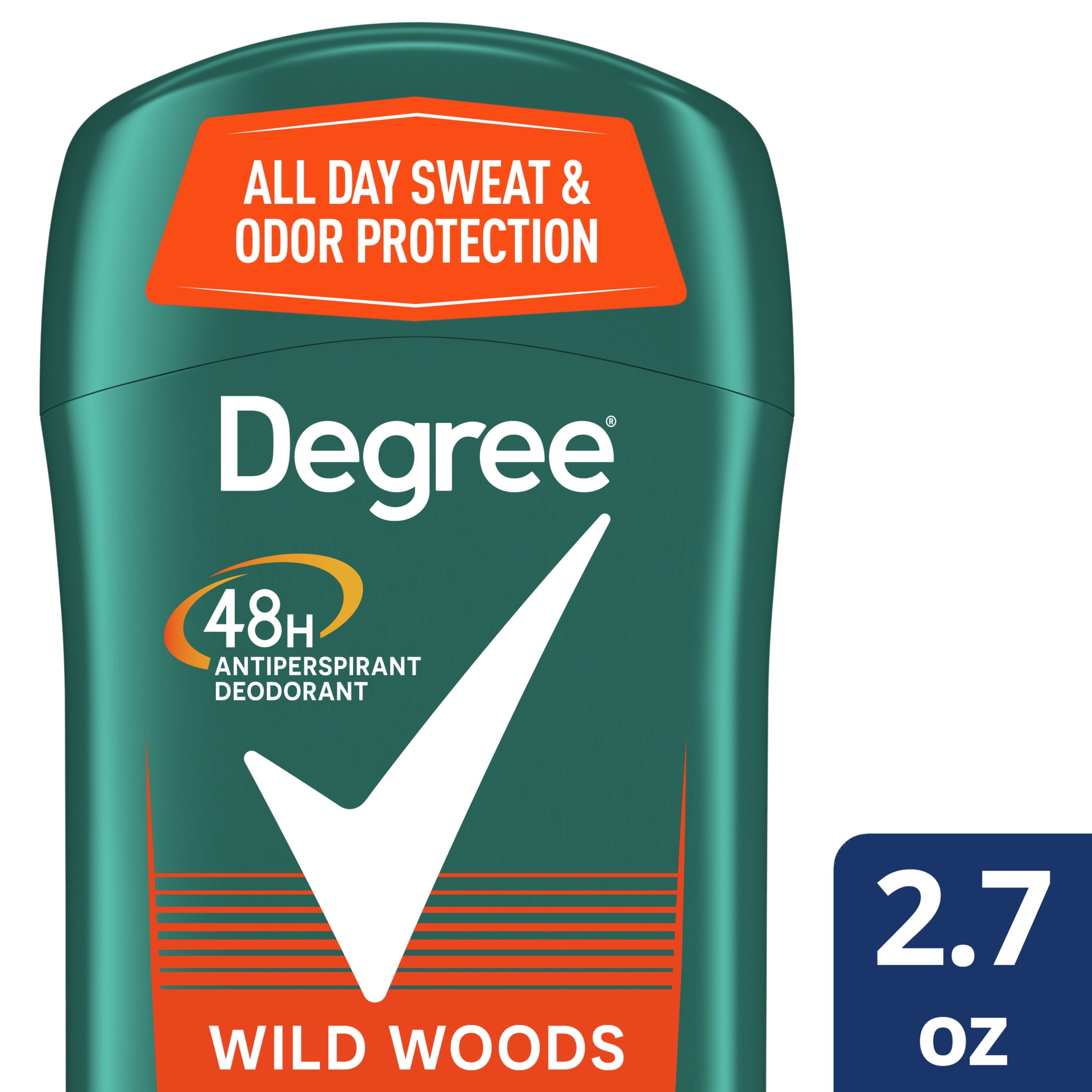 Degree Men Original Protection Antiperspirant Deodorant Wild Woods, 2.7 oz