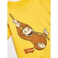 thumbnail image 2 of Curious George Little Boys' Toddler Boys T-Shirt 3-Pack No 1, Assorted, 4T, 2 of 5