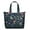 Romantic, variant on Tropical Leopard Pattern Travel Tote Bag Large Capacity Weekender Featuring Abstract Cheetah Design, Aesthetic Animal Print