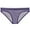 Purple, variant on Srogem Women's Mesh Slim Fit Bikini Briefs Underwear Breathable Triangle Briefs Underwear Lace Up Seamless Soft Thongs