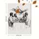 thumbnail image 3 of Qisvanset Framed Canvas Wall Art 12x16 Inch Last Supper Minimal Line Easter Bible Story Art, 3 of 5