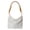 White, variant on ibiyuan Canvas Crossbody Bags For Women Women Buckle Strap Pattern Print Canvas Shoulder Bag Large Capacity Practical Daily Shopping Travel Purse