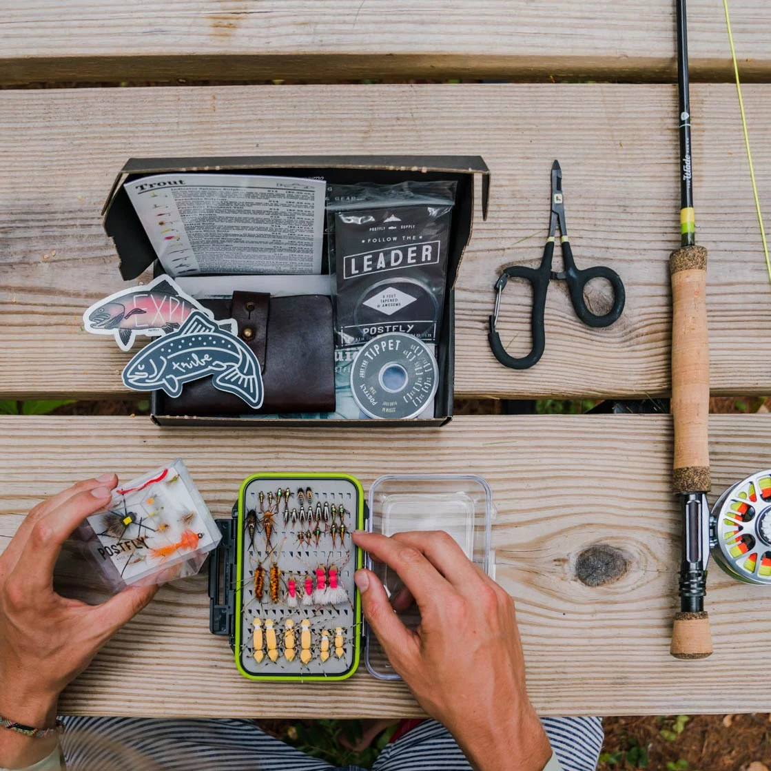 Postfly Trout Fly Fishing Kit