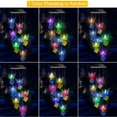 thumbnail image 3 of 2pcs Solar Wind Chimes, Color Changing Angel Wind Chimes, LED Decorative Mobile, Waterproof Outdoor Wind Chime Lights fo, 3 of 5