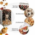 thumbnail image 5 of Shower Curtain 72"W x 78"L Fall Thanksgiving Bear Pumpkins Maple Leaves Fabric Shower Curtains Set with Hooks Water Repellent Bathroom Curtains Machine Washable Bathroom Accessories, 5 of 6