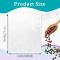 thumbnail image 3 of 100 Pcs Cold Brew Coffee Filter Bags with Drawstring Compatible with Toddy Cold Brew System - 12" x 14" Disposable Fine Mesh Brewing Bags for Cold Brew Coffee or Iced Tea, 3 of 4