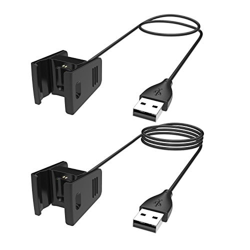 Replacement Fitbit Charge 2 USB Charging Cable with Wall Charger Plug 3.3ft 1M 
