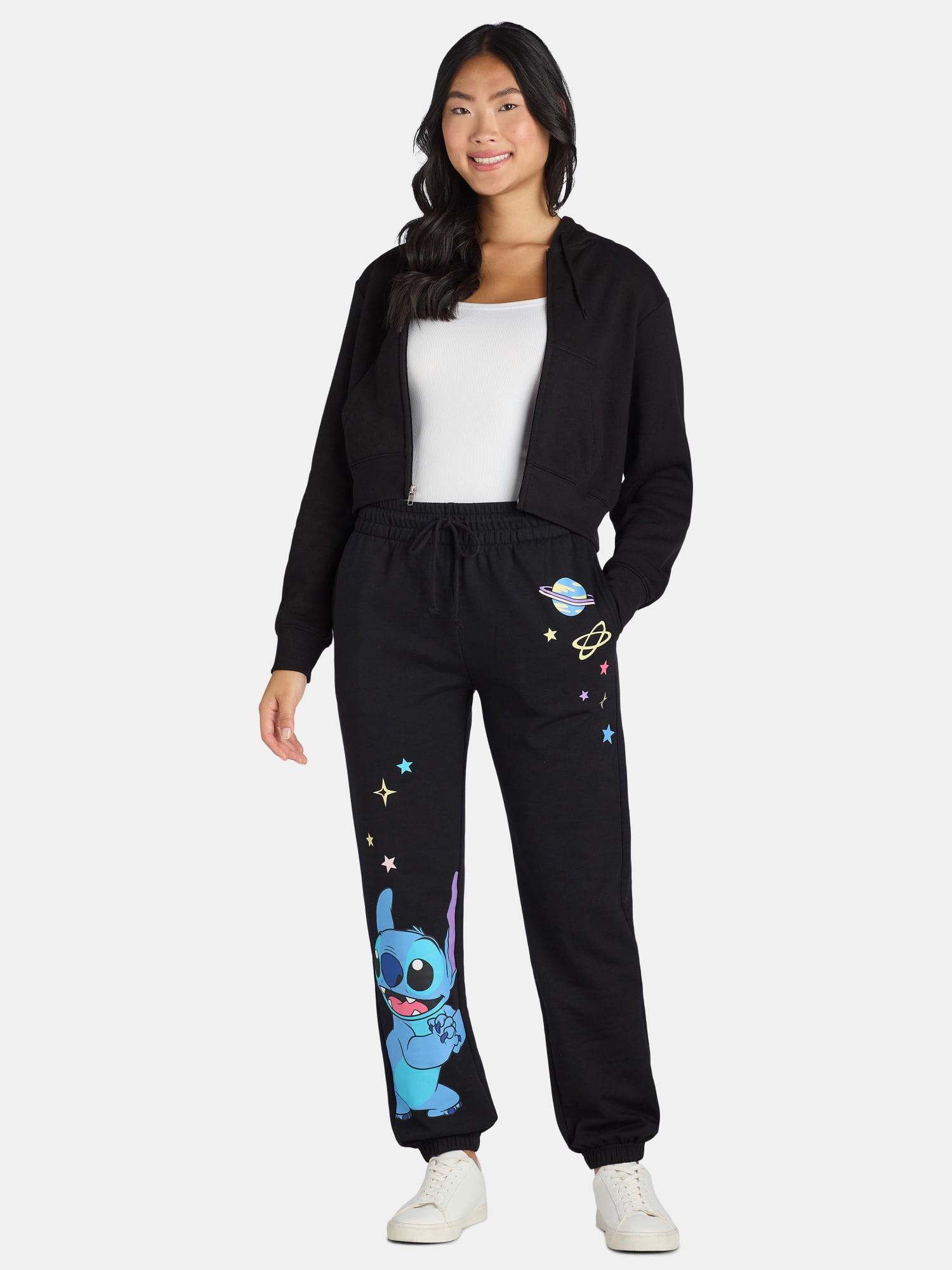 Stitch Women's Graphic Joggers, 29" Inseam, Sizes XXS-XXL