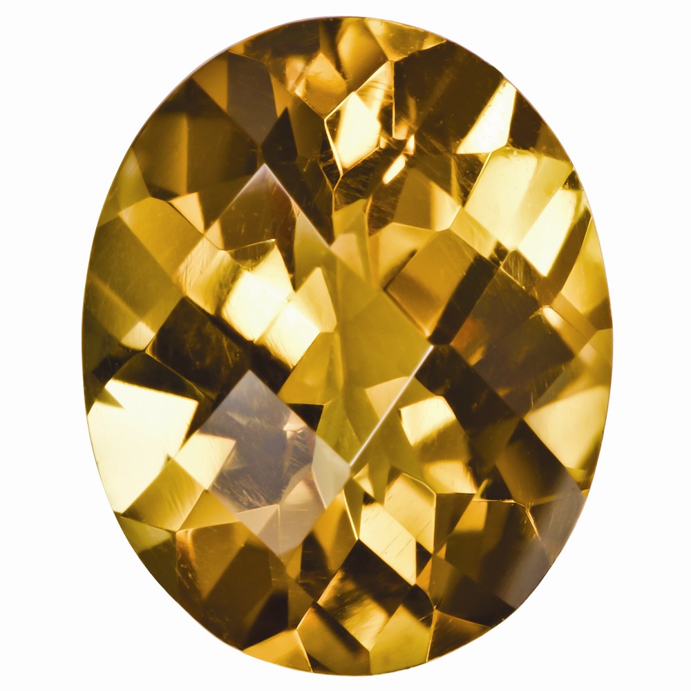 WHISKEY QUARTZ , 11X9MM OVAL CHECKERBOARD ,