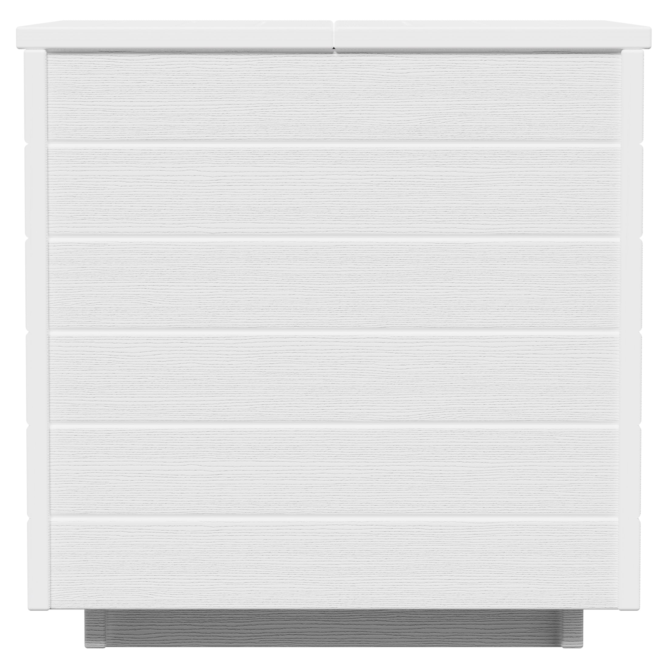 Better Homes & Gardens Ezra Outdoor HDPE Umbrella Table, White