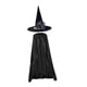 thumbnail image 5 of Conjunto de disfraz de Halloween jinwen con capa y sombrero Negro, 5 of 7
