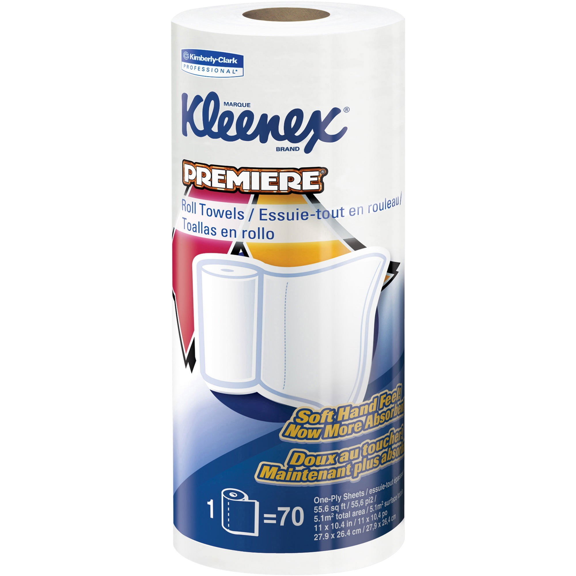 Perforated Kitchen Paper 3-ply Wipes 48 Kitchen Rolls 