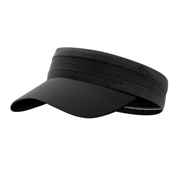 Gorra deportiva de verano, absorbente del sudor, transpirable, con protección solar, de secado rápido, gorra con parte superior vacía, gorras con diadema para hombre y mujer