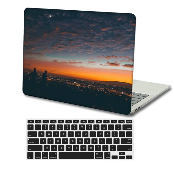 KSK KAISHEK Hard Shell Cover Only for Old MacBook Pro 13" with Retina Display No USB-C, No CD-ROM + Black Keyboard Cover Model: A1425 or A1502 Red series 0263