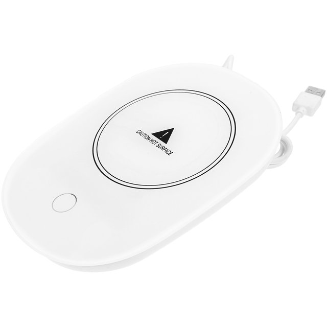 CTIRCHIU Electric Cup Warmer Cup Warmer Tempered Glass Heat Preservation For General Users 1Pack