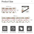 thumbnail image 3 of Yayeee Faucet Mat for Kitchen Sink 30" Diatomite Long Splash Guard Pad, Brown Nordic Christmas, 3 of 7