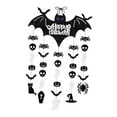 thumbnail image 3 of Adorno colgante de murciélagos de Halloween, diseño de escena, accesorios de fiesta espeluznantes, colgante para decoración de balcón, pared, ,, 3 of 9