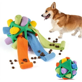 TOTITOM Dog Snuffle Ball, Felt Cloth Interactive Dogs Snuffle Treat Ball  Dog Enrichment Toy, Dog Sniffing Pad for Dog Stress Relief Smell
