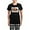 With Checker Pant, variant on CafePress - AUTUMN ANIME Women's Dark Pajamas - Women's Short Sleeve Print T-Shirt and Pants Dark Cotton Pajama Set