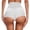 White, variant on Underwear for Women Wrinkle High Waist Pure Color Cover Up Resort Women's Panties,Black,XS