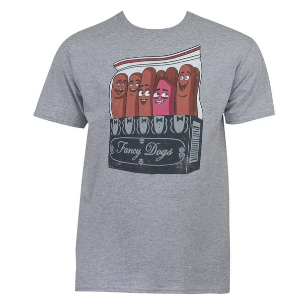 Sausage Party Sausage Party Men's Grey Fancy Dogs TShirtSmall